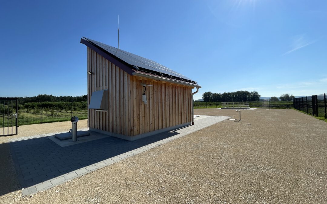 Auflösung Teichkläranlage und Neubau Abwasserpumpstation