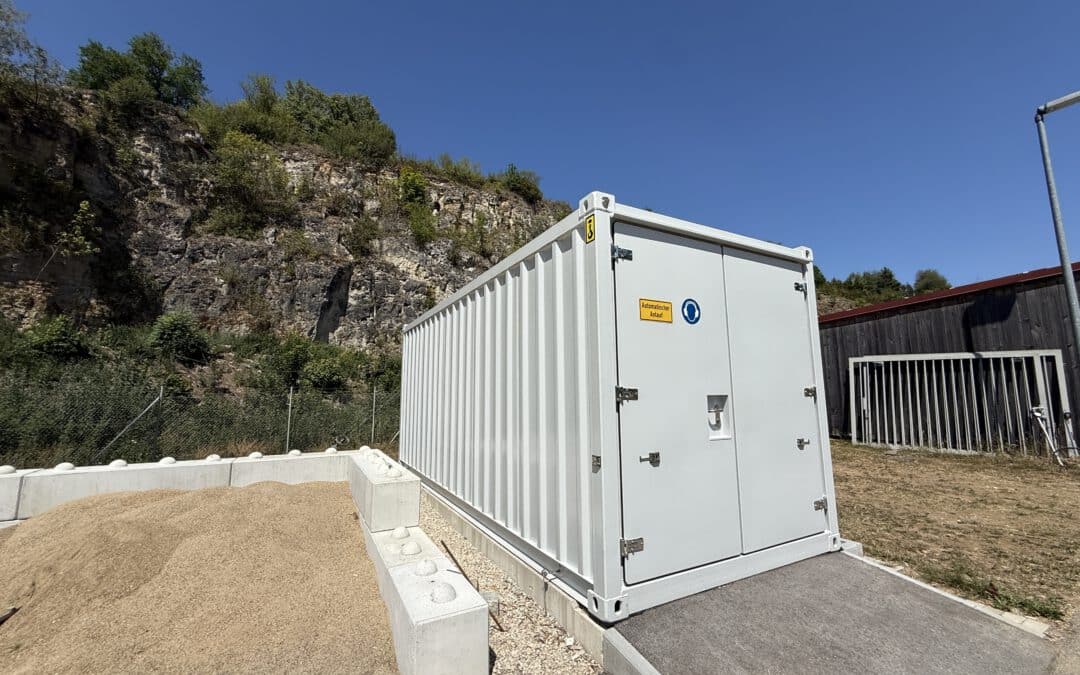 Netzersatzanlage für Kläranlage