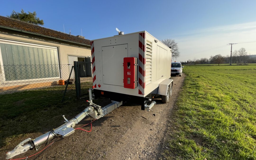 Notstromaggregat für Wasserwerk