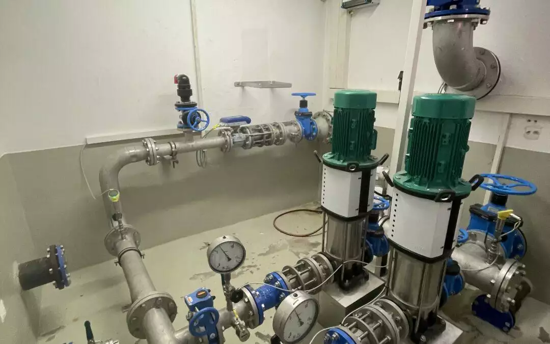 Trinkwasserversorgung – Umbau bestehender Hochbehälter in ein Druckpumpwerk